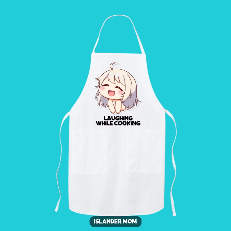 Funny Laughing Character Apron: Kitchen Giggles, Perfect Funny Gift