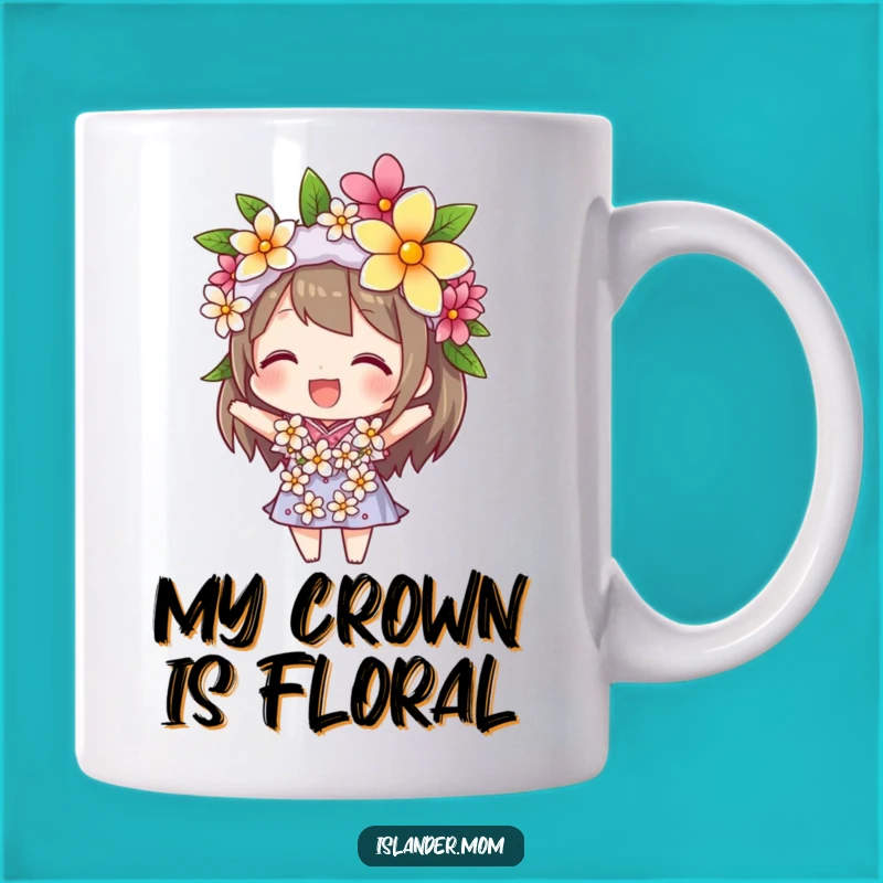 Funny Lei Head Balance Mug - Perfect Tropical Vacation Gift