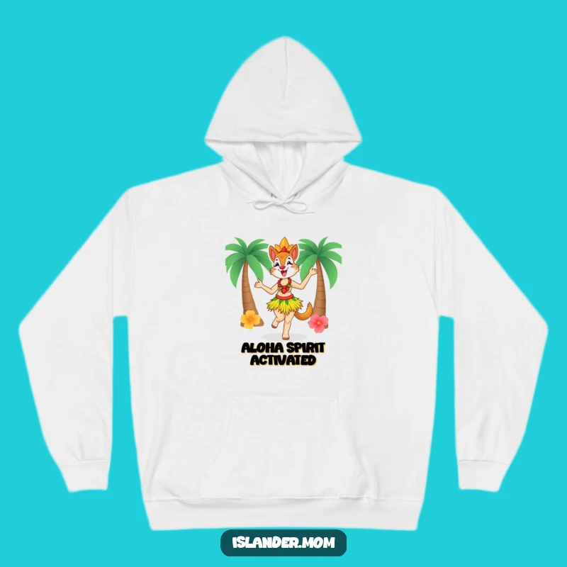 Cozy Funny Islander Mom Hoodie - Island Dancer Animal Lover Gift