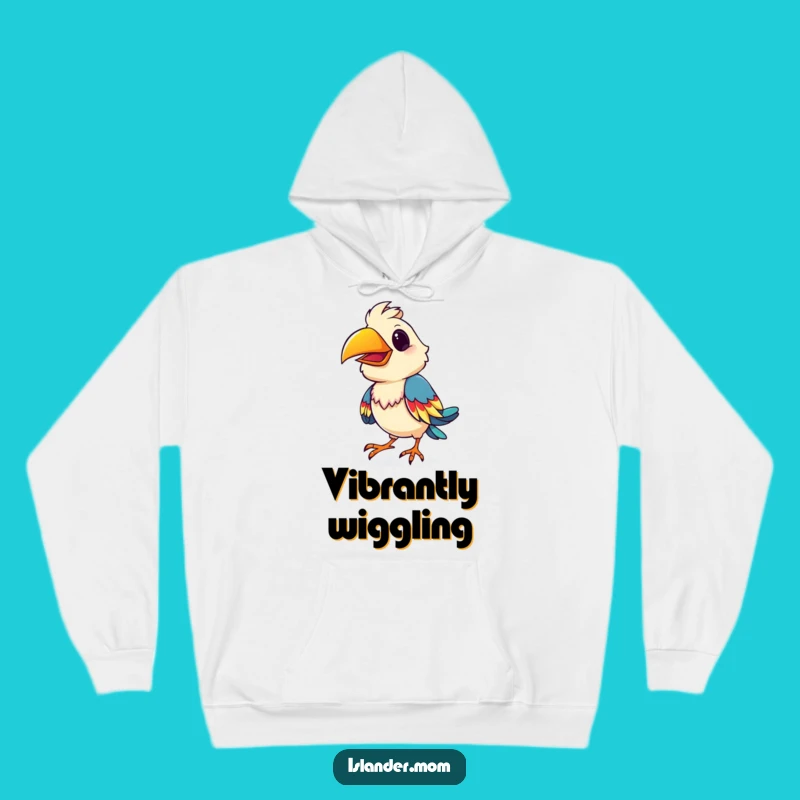 Funny Bird Shimmy Hoodie: Cozy Comfort with Vibrant Style