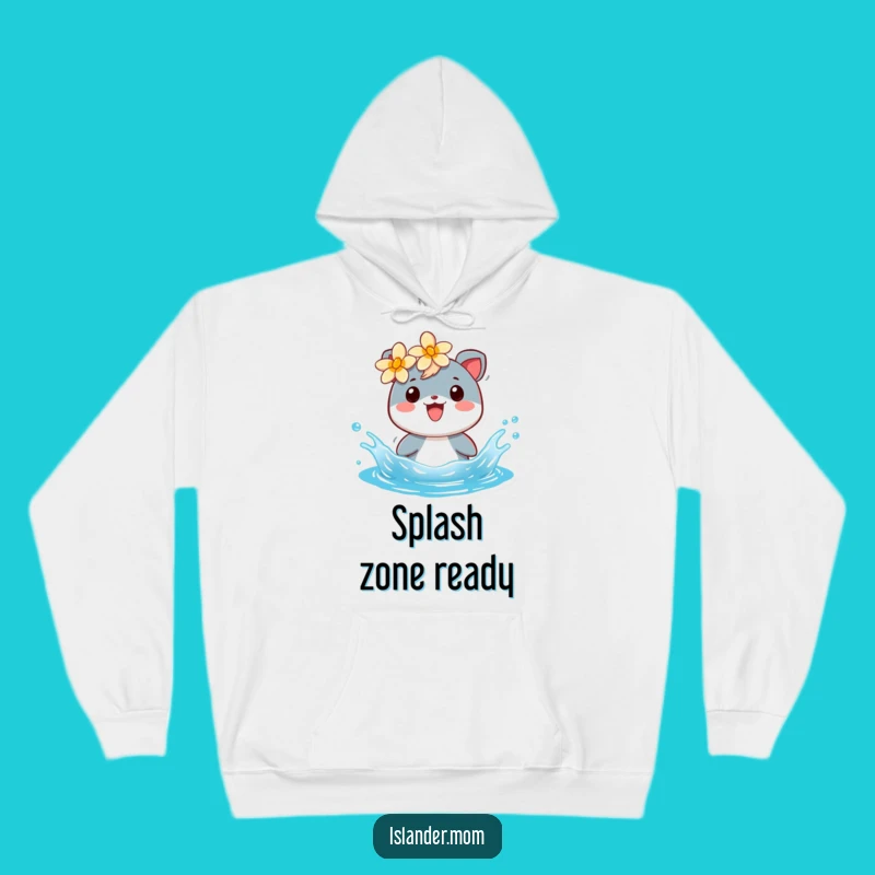 Cozy Funny Cheerful Islander Animal Hoodie: Stay Tropical!