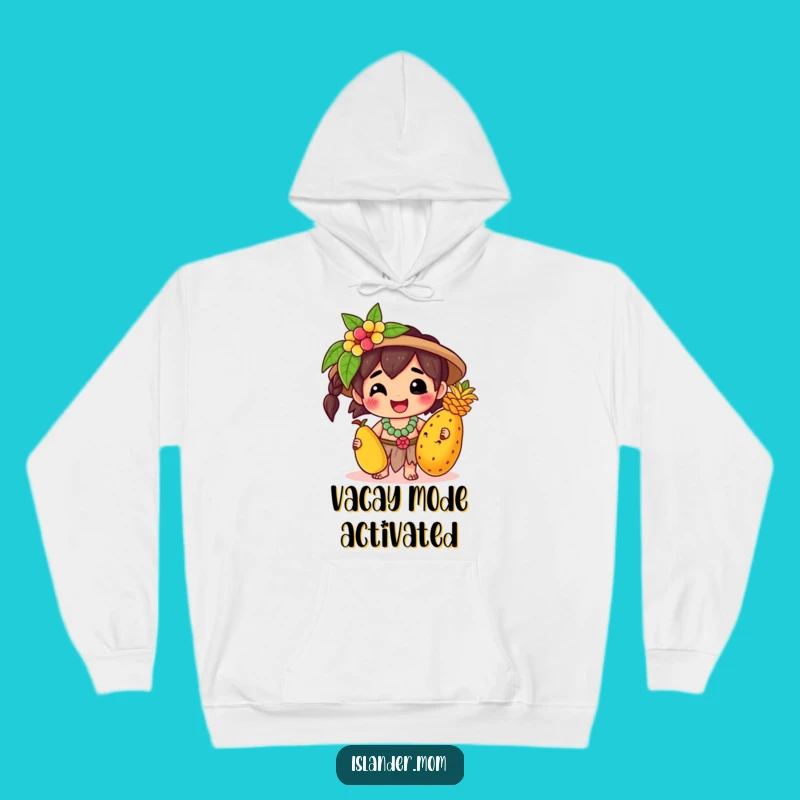 Cozy Funny Kawaii Islander Tropical Fruit Hoodie: Warm & Happy Character Gift