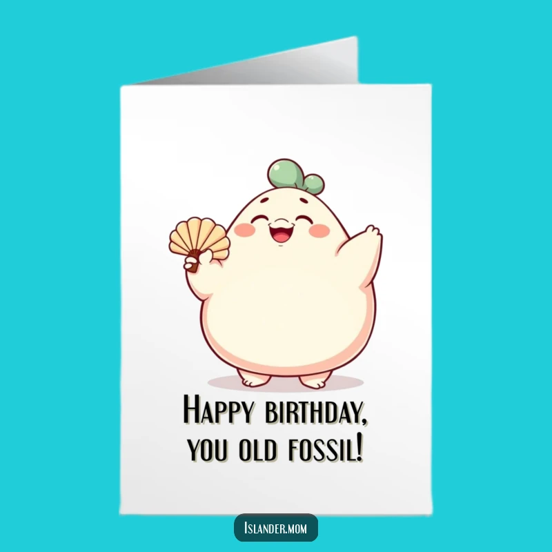 Free Printable Birthday Card: Fan Character, Fun Birthday Downloadable Gift
