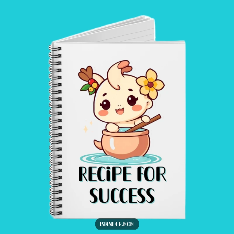 Funny Islander Chef Notebook: Jot Down Ideas with Happy Cooking, Ideal Funny Gift