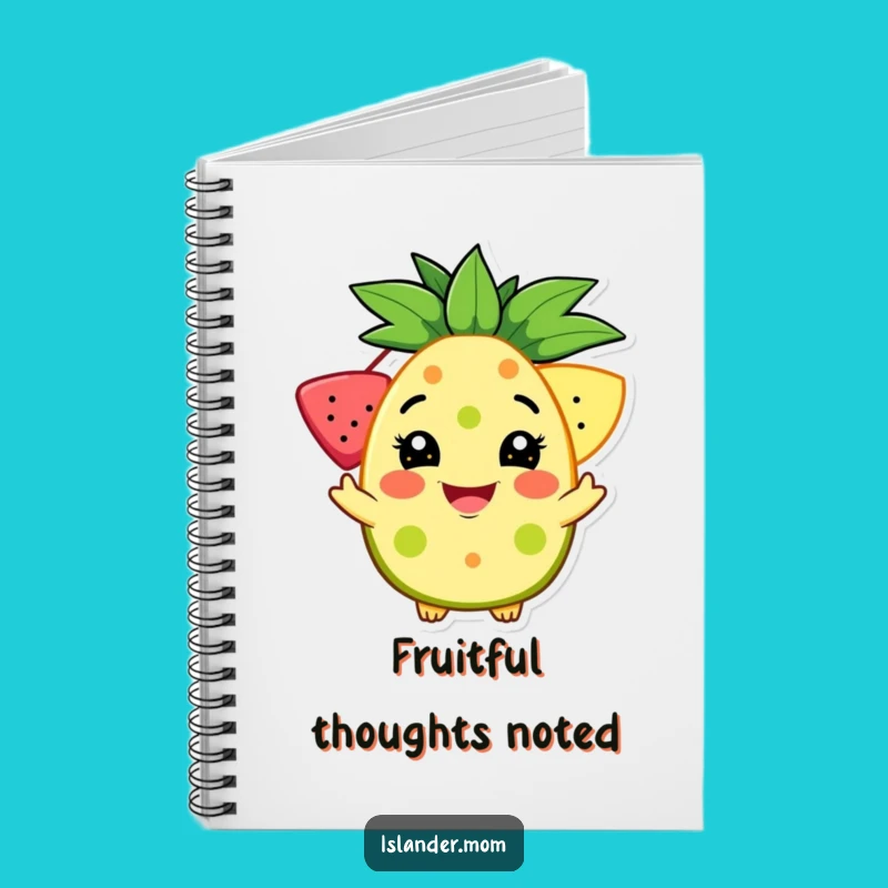 Funny Tropical Fruit Offer Notebook - Welcoming Journal