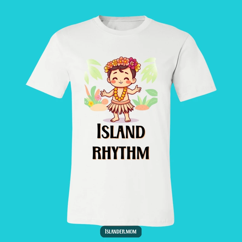 Funny Kawaii Islander Hula T-Shirt - Graceful Tropical Dance Tee Gift