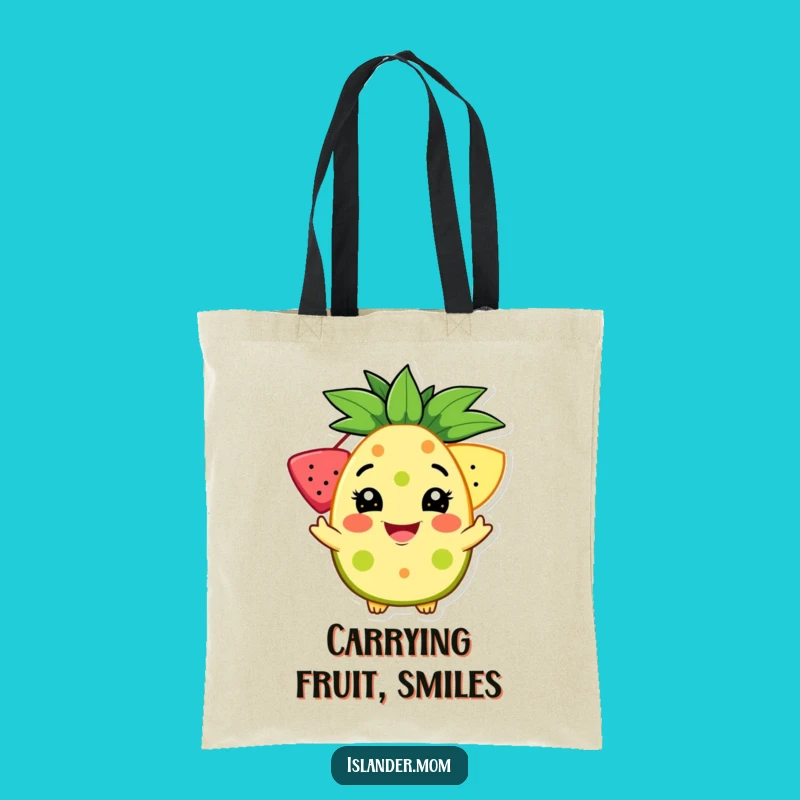 Funny Tropical Fruit Offer Tote Bag - Carry Good Vibes
