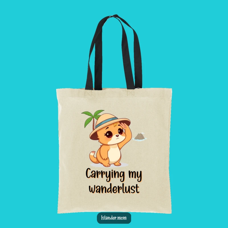 Funny Islander Mom Tote Bag - Island Gazer Accessory Gift